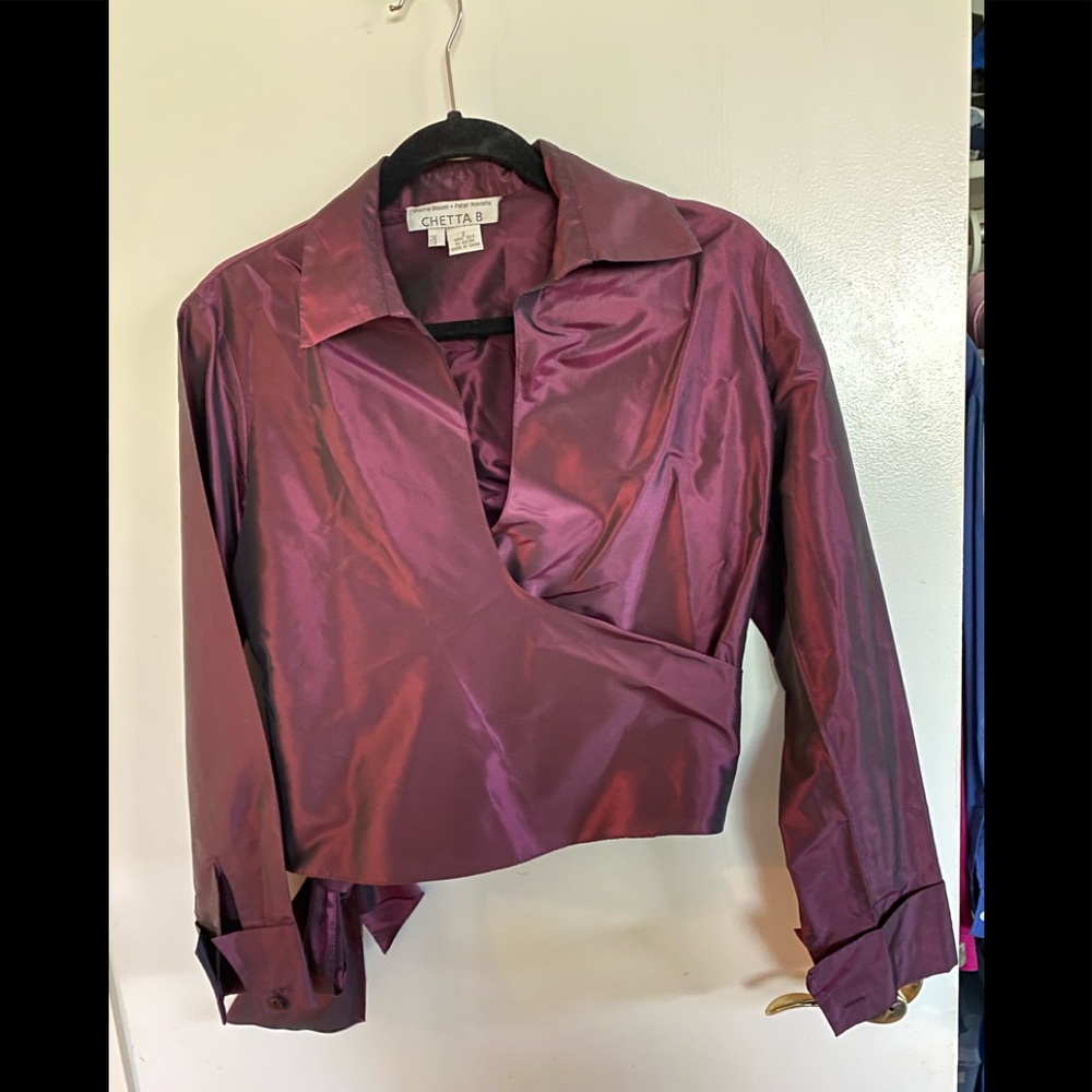 Chetta B Cocktail silk evening Wrap  hardly worn